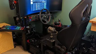 Latest Sim Racing and Flight Rig updates with my Monstertech mounts and Virpil HOSAS Omni throttle