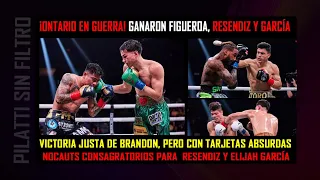 Ganaron Brandon Figueroa, Elijah García y el Toro Resendiz en puras guerras sin cuartel