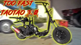150cc GY6 SWAPPED TAOTAO GETS A MAKEOVER | STUNT SCOOTER BUILD