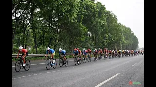 Chặng 2 Cuộc đua xe đạp về Điện Biên Phủ 2024: Quyết liệt tranh Áo chấm đỏ