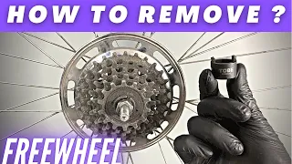 How to Remove Vintage FREEWHEEL | Correctly Unassembly