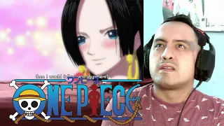 Reaction: One Piece 417"Love is a Hurricane! Hancock in Love"