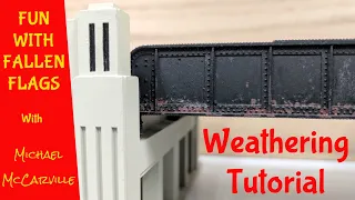 Ep 30 HOW-TO Weathering Walthers Art Deco Underpass