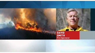 Fighting wildfires at Jasper National Park