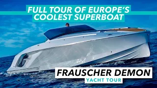 Frauscher 1414 Demon | Full tour of Europe's coolest superboat | Motor Boat & Yachting
