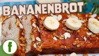 Bananenbrot mit Mandeln und Kokosöl ohne Zucker und ohne Mehl