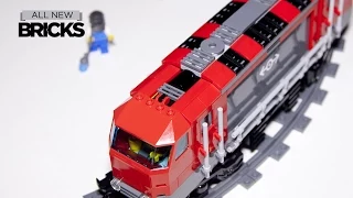 Lego City 60098 Heavy Haul Train Speed Build