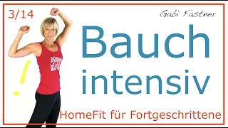 3/14♦️30 min. Bauch intensiv! Körpermitte-Training | ohne Geräte