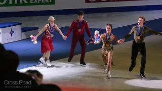 Ice Dance - Victory CeremonyㅣCHOCK & BATES, GILLES & POIRIER, HUBBELL & DONOHUㅣ2020-02-07 4CC - Day4