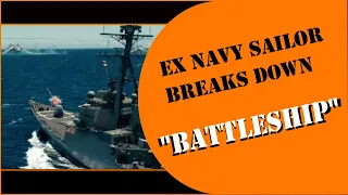 Retired professional Navy Sailor Breaks Down Boat Bits from Movies – "Battleship" #Battleship
