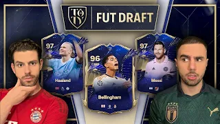 We Only Used TOTY Players to Draft Our Teams