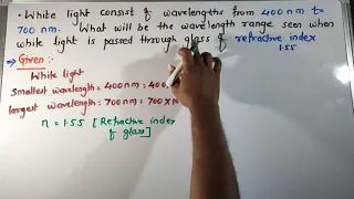 wave optics numericals 1 . Problems on Reflection and Refraction . #stateboard #ncert  #class12