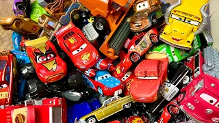 Looking for Disney Pixar Cars: Lightning McQueen, Doc Hudson, Sally, Red, Mack, Jackson Storm, Guido