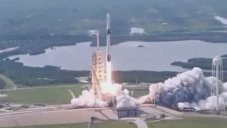 Upgraded SpaceX Falcon 9 rocket launched