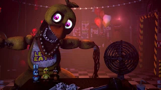 UCN Withered Chica's voice lines animated SFM