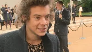 Harry Styles interview at the Burberry show: He talks style tips, British stars and fashion