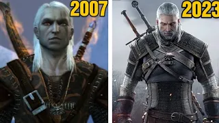 Evolution Of The Witcher Games 2007 - 2023