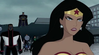 Downtown showdown | Justice League vs The Fatal Five