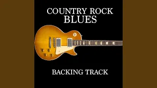 COUNTRY ROCK BLUES BACKING TRACK in E