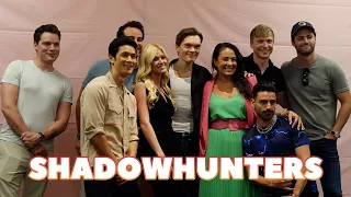 The cast of Shadowhunters reunites in Paris for the Enter the Shadow World convention