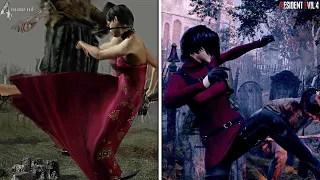 Resident Evil 4 Ada Wong Original vs Remake | Comparison