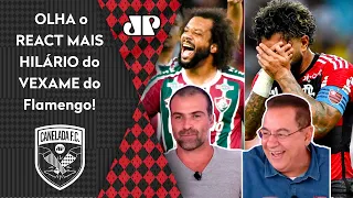 MEU DEUS! HILÁRIO! OLHA como Pilhado REAGIU ao VEXAME do Flamengo contra Fluminense; Flavio ALOPROU!