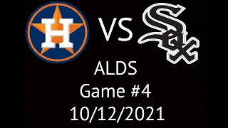 Astros VS White Sox ALDS Condensed Game 4 Highlights 10/12/21