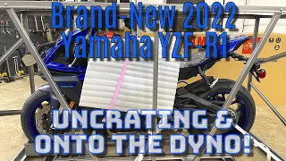 Superbike Unlimited 2022 Yamaha YZF-R1 Superbike Project! Fresh From The Crate To The Dyno!