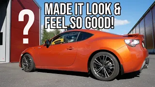 How to Install Lowering Springs - GT86 BRZ FRS (How to replace coil springs)