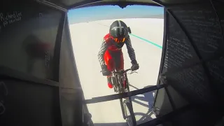 Récord de velocidad en bicicleta... a 296 km/h