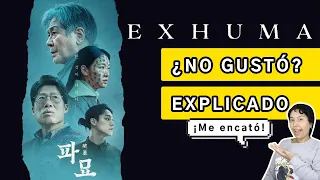 EXHUMES. An evil spirit stalks a family. Korean and Japanese beliefs. Did not like?