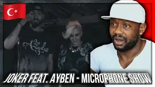 Joker feat. Ayben - Microphone Show (Official Video) TURKISH RAP MUSIC REACTION!!!