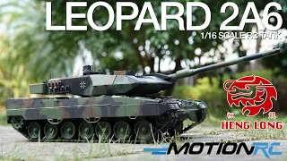 Leopard 2A6 - Heng Long TK6.0 RC Tank - Motion RC Overview