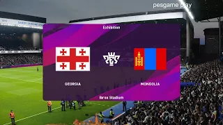 ⚽ Georgia vs Mongolia   ⚽ | FIFA Friendly (03/25/2023) | PES 2023