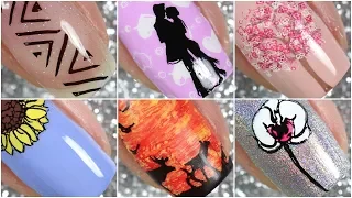 Born Pretty Stamping Plates || 7 Plates, 6 Nail Art Designs || caramellogram