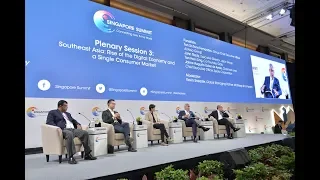 Plenary Session 3  Southeast Asia  Rise of the Digital Economy and a Single Consumer Market