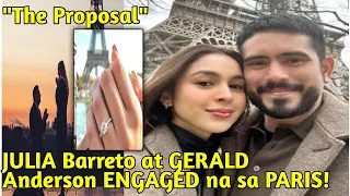 WOW! ENGAGEMENT sa PARIS nina GERALD Anderson at JULIA Barreto IPINASILIP!