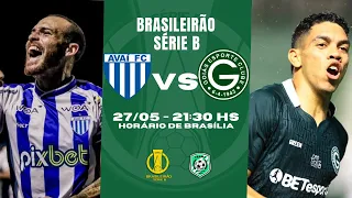 🔴AO VIVO - AVAÍ X GOIÁS | BRASILEIRÃO SÉRIE B | 27/05/2024