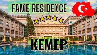 Türkiye 2024 (KEMER) my Favorite Hotel 5* Full Review. Antalya Hotel 5* Fame Residence Kemer & Spa