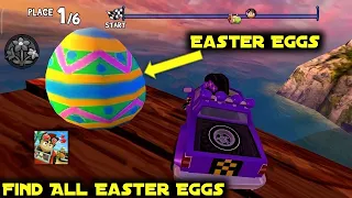 All Easter Egg - Beach Buggy Racing | PS4 PRO (IOS/Android) Gameplay Walkthrough