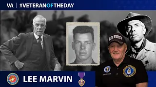 Honoring Our Veterans Lee Marvin|Actor|Academy Award Winner|WWII Veteran