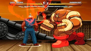 SHIN AKUMA vs JUGGERNAUT - High Level Awesome Fight!