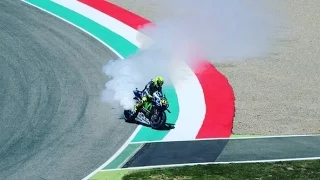 MotoGP Mugello 2016 : the moment Valentino Rossi Retired because an Engine Failure