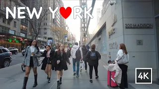 [Daily] New York City, Midtown Manhattan City Walk Tour, Times Square, 7th Avenue, 4K Travel
