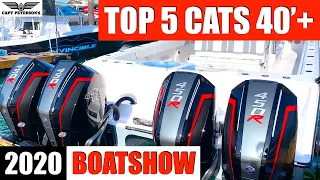 Top 5 Fishing Catamarans Over 40FT - 2020 Miami Boat Show