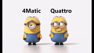 Mercedes 4Matic против Audi Quattro Зимой    Переходи на QUATTRO )))