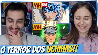 Reagindo a Tipo Tobirama 🌊 e Tipo Hiruzen 🍂 | Naruto | Style Trap | MHRAP | React em casal 🔥