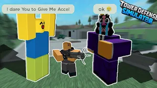 Doing Your TDS Dares In Roblox TDS