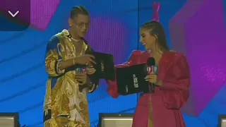 Kim loaiza y jd pantoja GANADORES DE LOS PREMIOS HEAT 2021!!!!