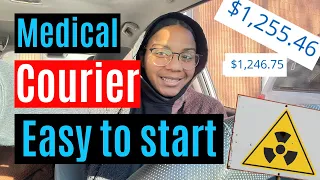 Medical Delivery Courier  entry level position